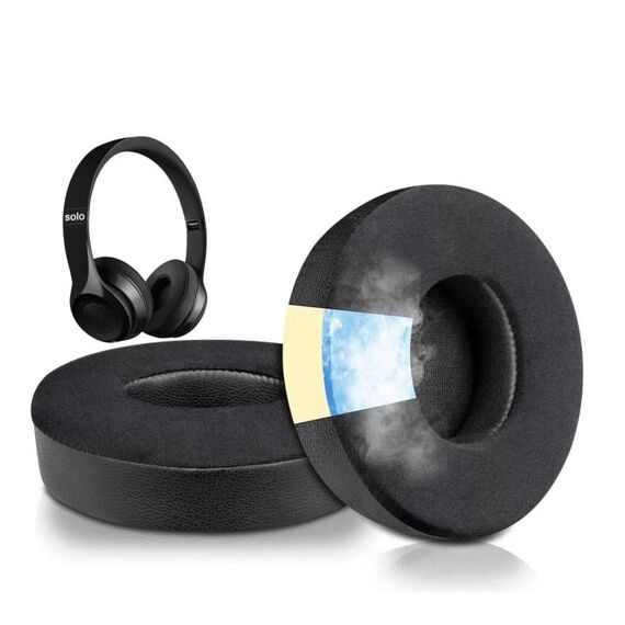 Per cuffie Beats Solo3 / Solo2 cuscinetti auricolari in spugna, specifiche: Bluetooth Gel Ice Cool