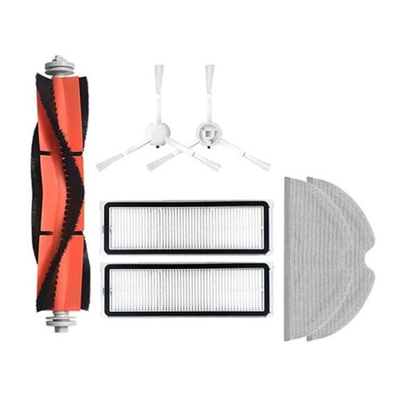 7 pezzi/set per Xiaomi 1C/2C/L10pro/D9 accessori per robot spazzamento spazzola laterale principale filtro Hepa straccio per mocio
