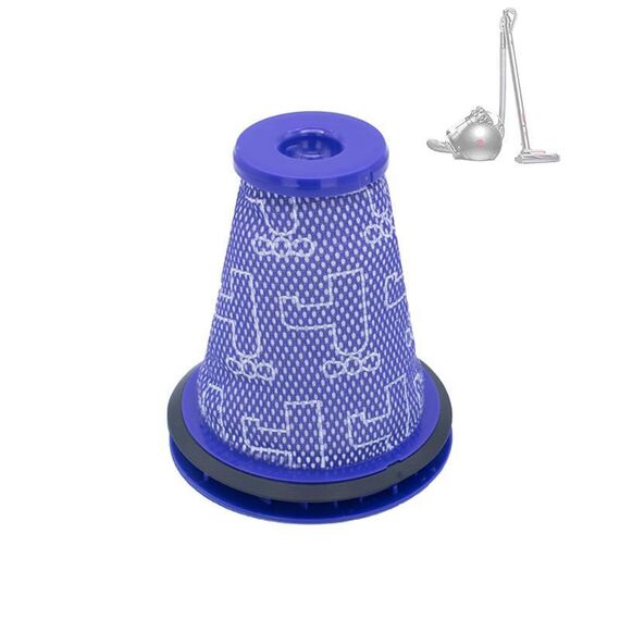 Prefiltro per aspirapolvere, filtro HEPA di ricambio per Dyson CY18 / CY22 / CY23 / CY24 / CY25 / DY75 / DY77 / DY78 (viola)