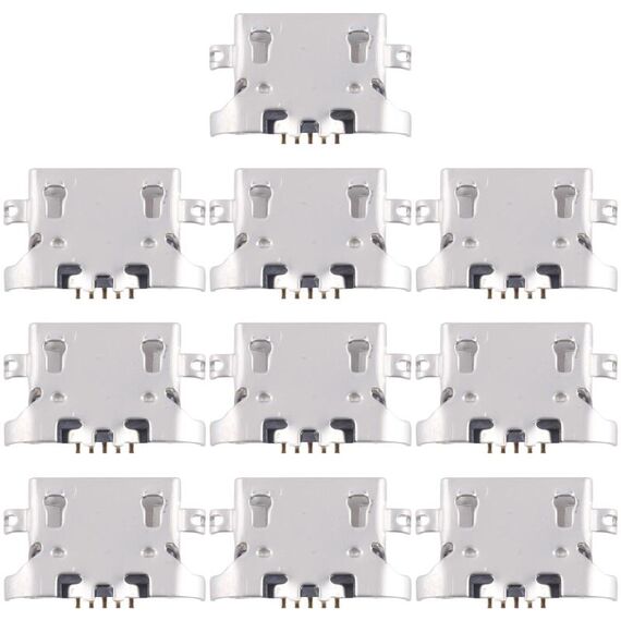 Per Infinix Hot 10 Lite X657B 10 pezzi Connettore porta di ricarica originale