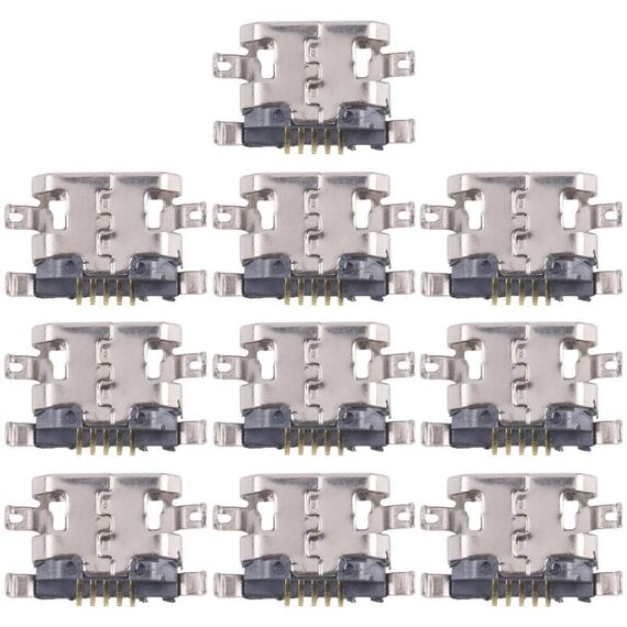 Per Infinix Hot 10s X689 10 pezzi Connettore porta di ricarica originale