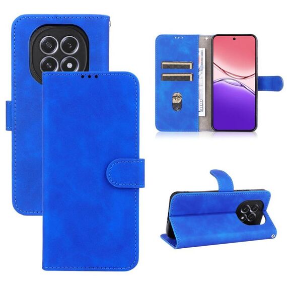 Per OPPO F29 5G Custodia per telefono in pelle magnetica Global Skin Feel Flip (blu)