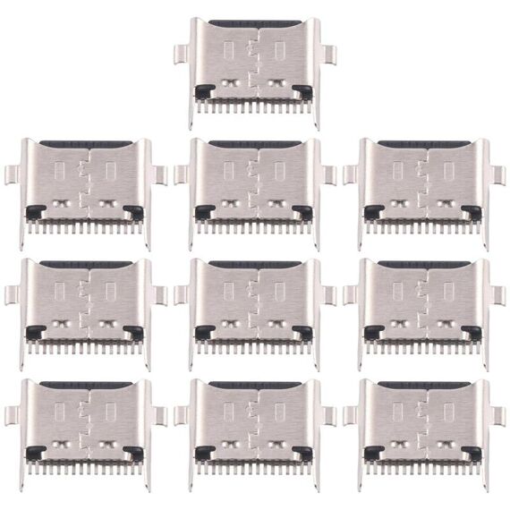 Per Realme 10 5G RMX3663 10 pezzi Connettore porta di ricarica originale
