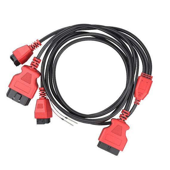 Xtool FCA 12+8 Adattatore per cavo connettore per Chry (nero rosso)