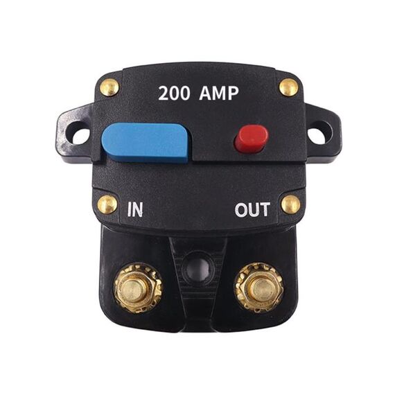 Interruttore fusibile di recupero audio per auto da 200 A, interruttore di protezione da cortocircuito e sovraccarico