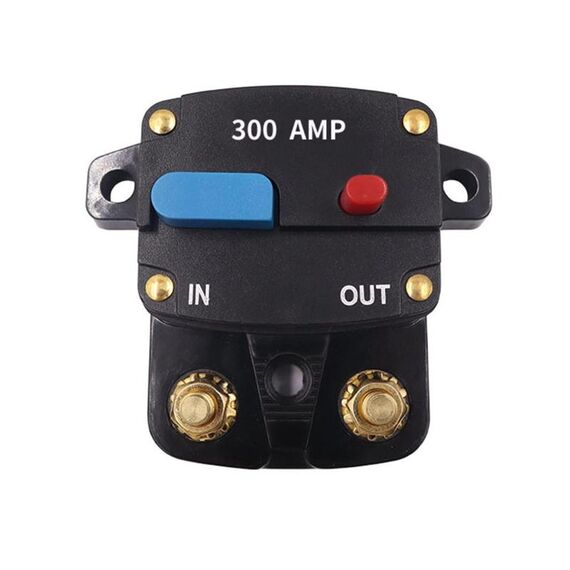 Interruttore fusibile di recupero audio per auto da 300 A, interruttore di protezione da cortocircuito e sovraccarico