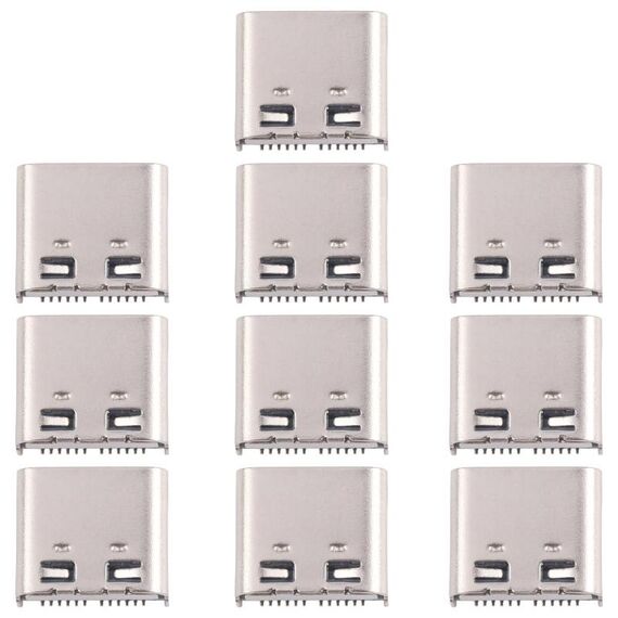 10 connettori originali per porta di ricarica a 12 pin, modello: pin a doppia fila