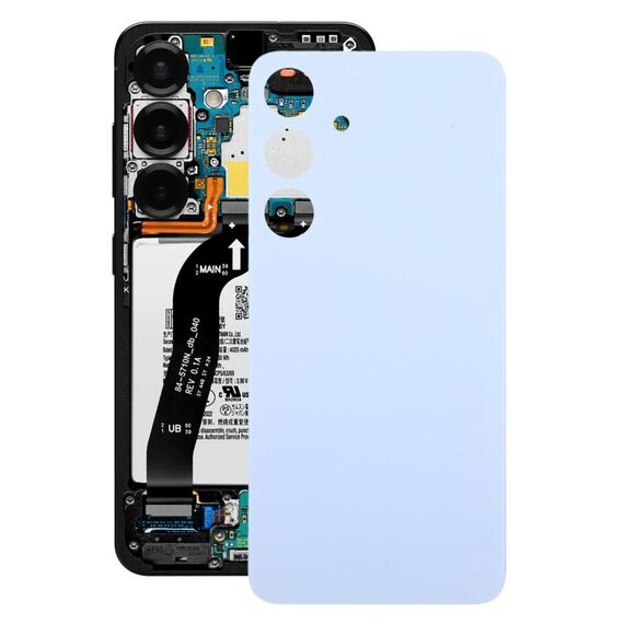 Cover posteriore per batteria OEM per Samsung Galaxy S25+ SM-S936 (blu ghiacciaio)