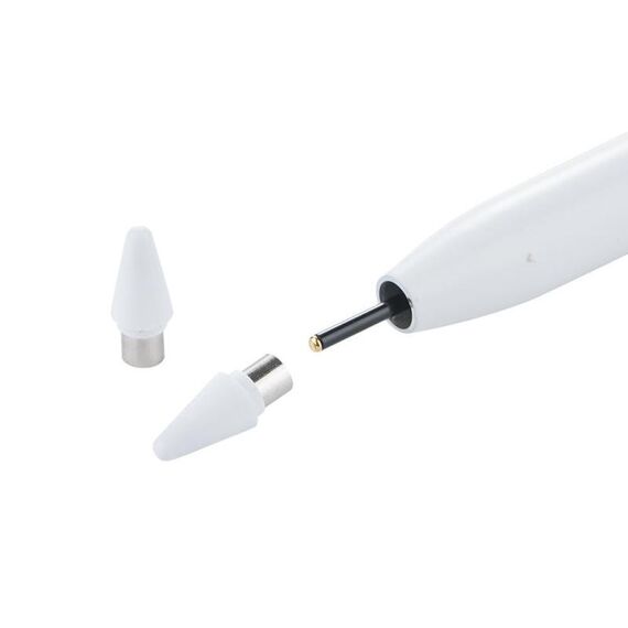 Penna stilo per tablet Xiaomi Redmi Pad SE, punta capacitiva in POM, ricaricabile di tipo C per scrittura e disegno precisi con 2 punte di ricambio.