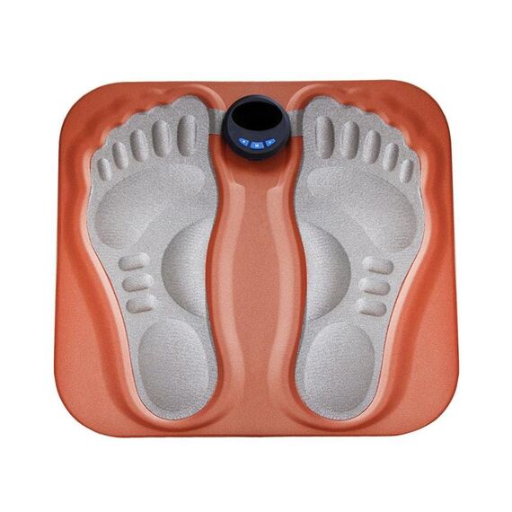 EMS Smart 6 modalità 15 livelli 3D Foot Massage Pad Microcurrent Foot Massager (Arancione)