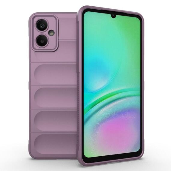 Custodia in TPU + flanella Magic Shield per Samsung Galaxy A06 5G (viola)