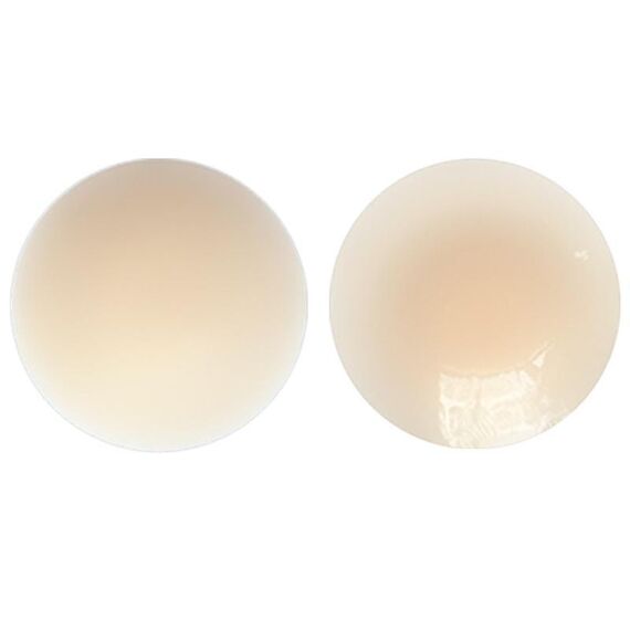 Adesivi per il seno in silicone anti-urto invisibili e ultrasottili, dimensioni: 13 cm (pelle chiara)