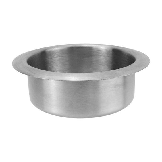 Portabicchieri modificato in acciaio inox per auto e yacht, dimensioni: tipo A 201, bordo dritto 35 mm