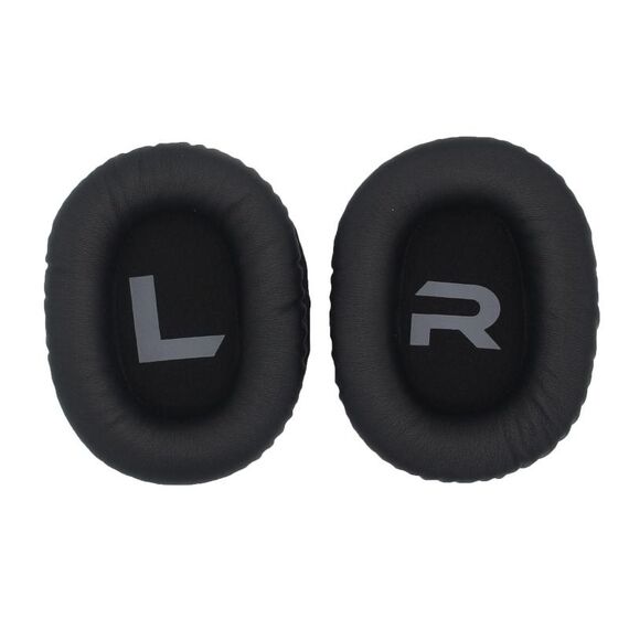Per Somic G936N / G936Pro Commander 1 paio di cuffie con paraorecchie e copri-spugna (pelle nera)