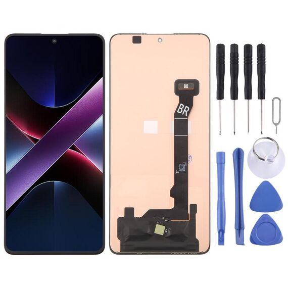 Schermo LCD AMOLED originale per Xiaomi Poco X7 Pro con digitalizzatore, assemblaggio completo