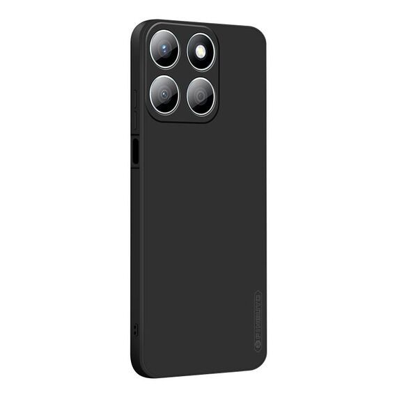 Custodia in silicone liquido TPU PINWUYO Sense Series per Honor X8c / X8b (nero)