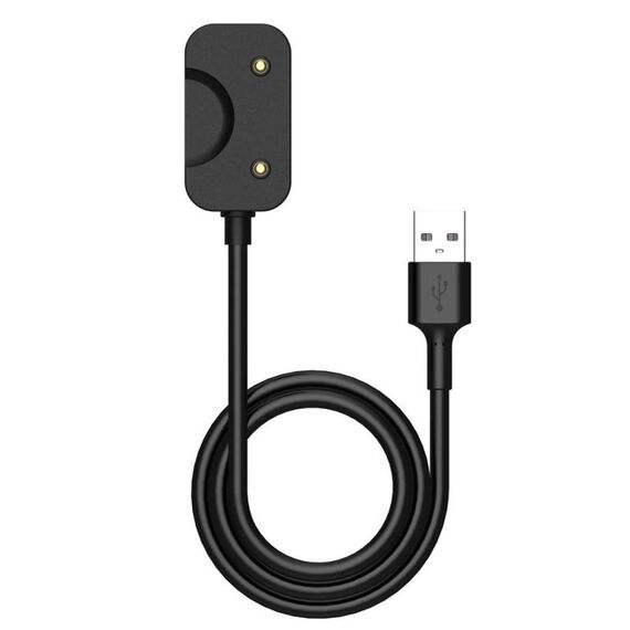 Cavo di ricarica per smartwatch Samsung Galaxy Fit3 xDfind con interfaccia USB-A e protezione da chip, lunghezza: 1 m (nero)