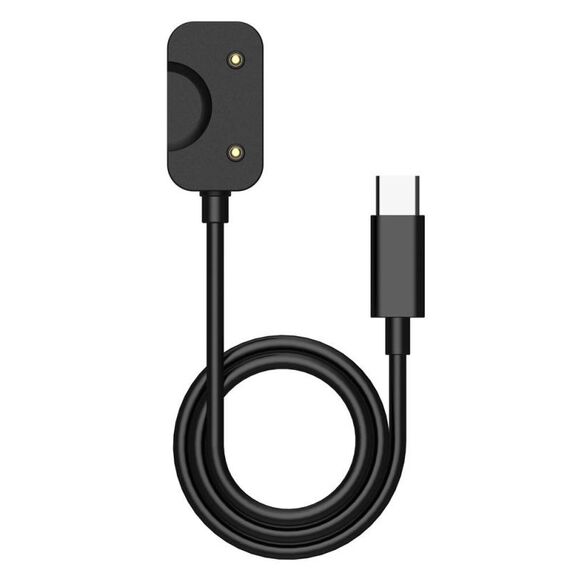 Cavo di ricarica per smartwatch Samsung Galaxy Fit3 xDfind con interfaccia Type-C e protezione da chip, lunghezza: 1 m (nero)