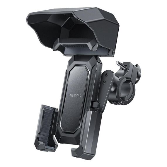 Supporto per telefono da bicicletta con bloccaggio meccanico e regolazione a 360 gradi Yesido C331 (nero)