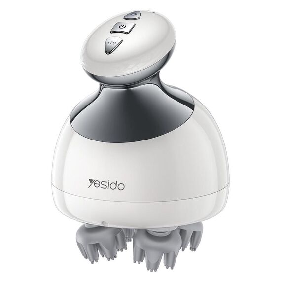 Massaggiatore per la testa intelligente impermeabile Yesido MG12 IPX7 (bianco)