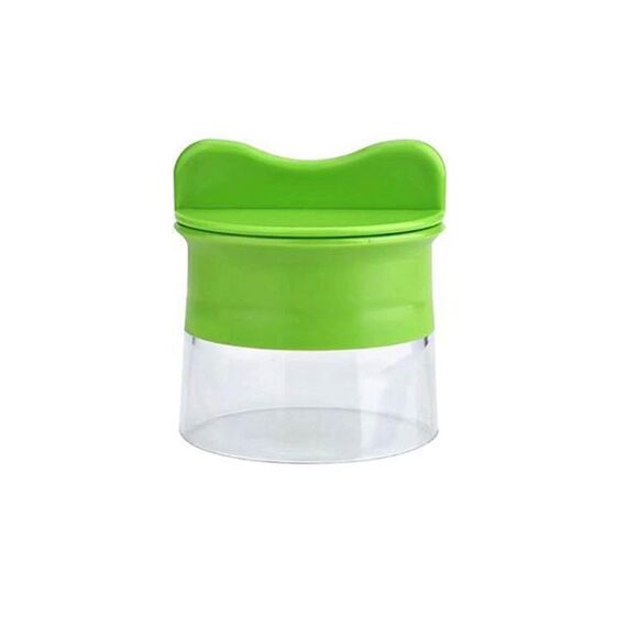 Grattugia a spirale cilindrica portatile per verdure, trituratore da cucina multifunzionale (verde)