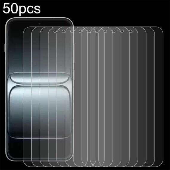 Per OnePlus 13T 50 pezzi Pellicola in vetro temperato 0,26 mm 9H 2,5D