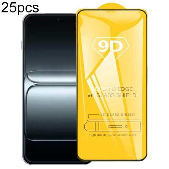 Per OnePlus 13T 25 pezzi Pellicola in vetro temperato 9D Full Glue per schermo