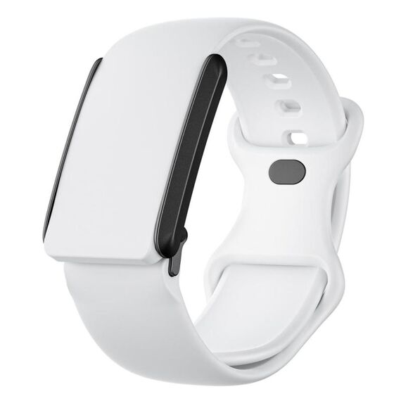 Cinturino in silicone con fibbia a farfalla per WHOOP 4.0 (bianco)