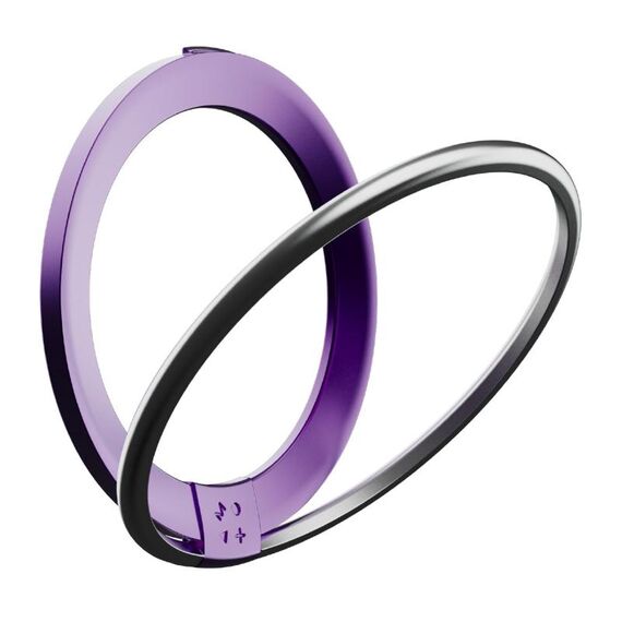 Supporto magnetico per telefono MOMAX HOOP (viola)