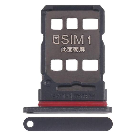 Per ZTE nubia Z50 NX711J Vassoio SIM + scheda SIM (nero)