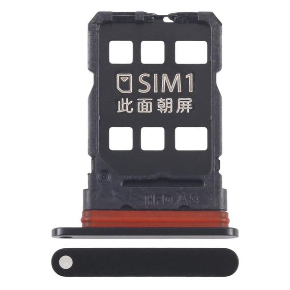 Per ZTE nubia Z50S Pro NX713J Vassoio SIM + scheda SIM (nero)