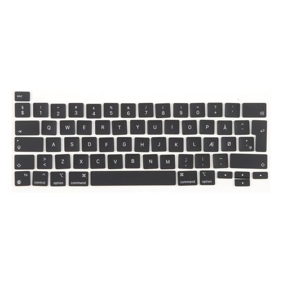 Per MacBook A2251 A2289 A2238 A2338 UK Big Enter Version Keycaps, Lingua: Danimarca