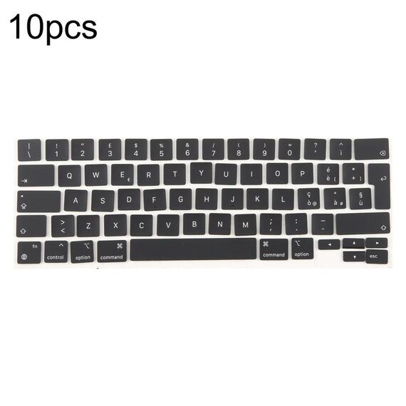 Per MacBook A2251 A2289 A2238 A2338 10 pezzi Tasti grandi per invio Regno Unito, Lingua: Italia