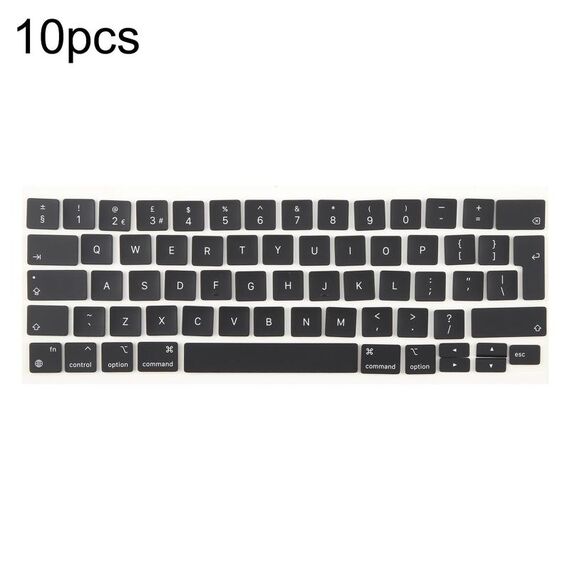 Per MacBook A2251 A2289 A2238 A2338 10 pezzi Tasti grandi per invio Regno Unito, Lingua: inglese