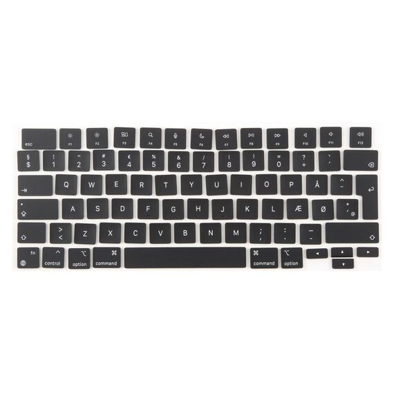 Per MacBook A2442 A2485 A2779 A2780 A2991 A2992 A2918, tasti Big Enter versione UK, lingua: Danimarca