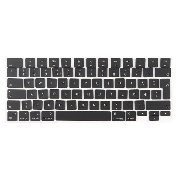 Per MacBook A2442 A2485 A2779 A2780 A2991 A2992 A2918, tasti Big Enter versione UK, lingua: Norvegia