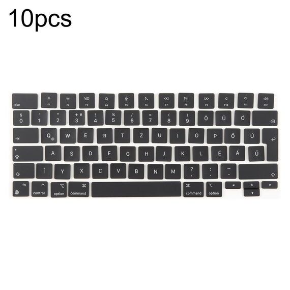 Per MacBook A2442 A2485 A2779 A2780 A2991 A2992 A2918, 10 tasti grandi per il Regno Unito, lingua: Ungheria