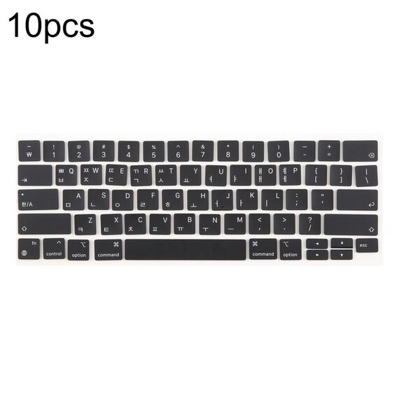 Per MacBook A2251 A2289 A2238 A2338 10 pezzi di tasti piccoli US Enter versione, lingua: coreano