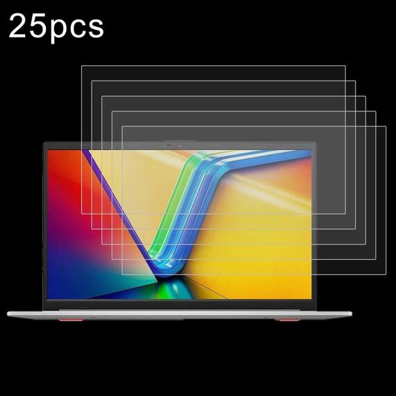 Per ASUS Vivobook Go 15 E1504FA 15.6 25 pezzi Pellicola in vetro temperato antideflagrante 9H 0.3mm