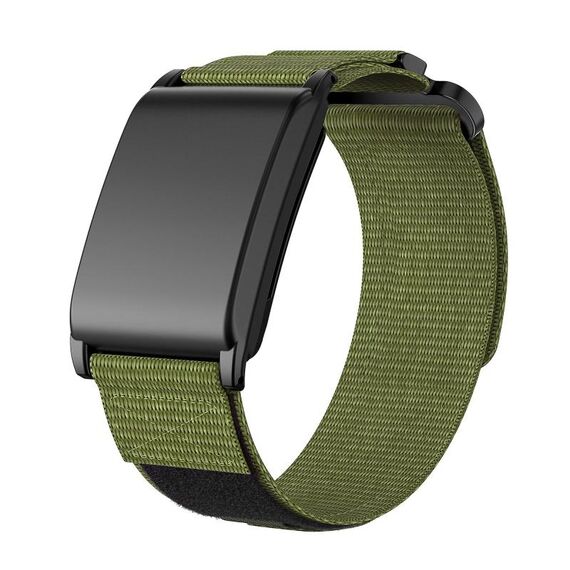 Per WHOOP 4.0 Cinturino per orologio in nylon con chiusura a strappo a due sezioni (verde)