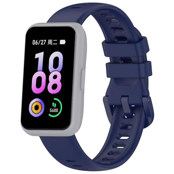 Per Keep Band B5 / B4 / B4 Lite, cinturino in silicone con fibbia a sgancio rapido colorato (blu notte)