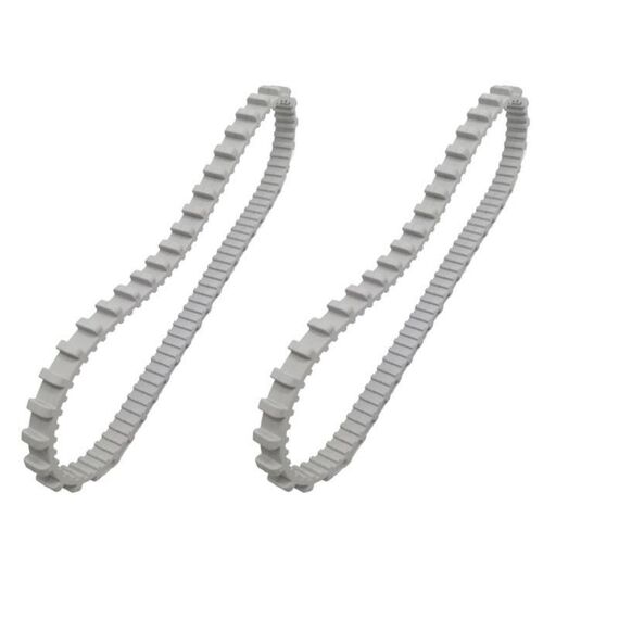 Cinghia di trasmissione da 2 pezzi per pulitore per piscine Dolphin Deluxe 4 e 5 9985006-R2