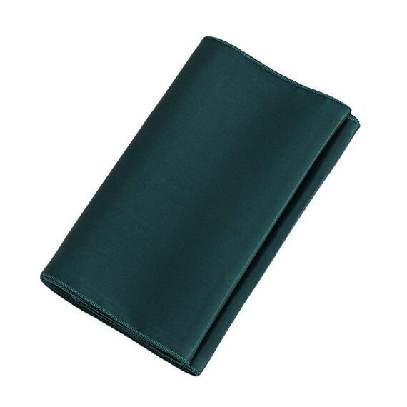 Tovaglia rettangolare lucida tinta unita per hotel, banchetti, decorazioni per matrimoni, tovaglie in raso, dimensioni: 150x150 cm (verde scuro)