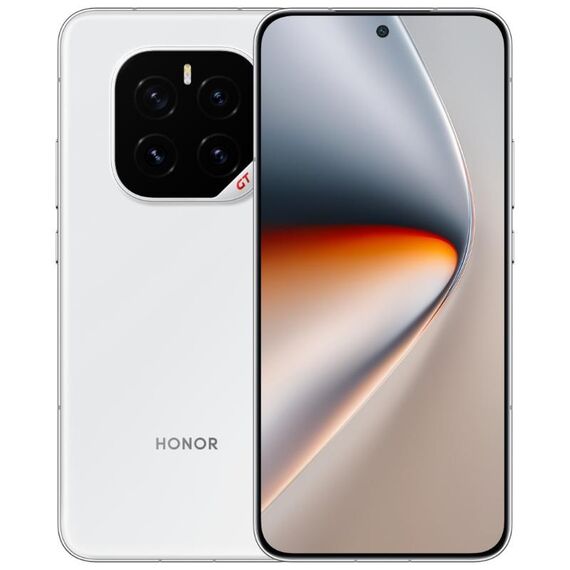Honor GT Pro, 16 GB + 512 GB, impronta digitale ultrasonica, 6,78 pollici MagicOS 9.0 / Android 15 Snapdragon 8 Elite Octa Core, rete: 5G, NFC, OTG (bianco)