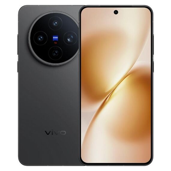 vivo X200s, 12 GB + 256 GB, Face ID / impronta digitale 3D a ultrasuoni, 6,67 pollici OriginOS 5 / Android 15 Dimensity 9400+ Octa Core, OTG, NFC, rete: 5G, supporto Google Play (nero)