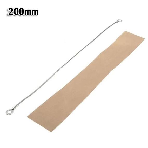 5 pezzi/confezione di strisce di ricambio per sigillatrice a impulsi, sigillanti termici, 200 mm