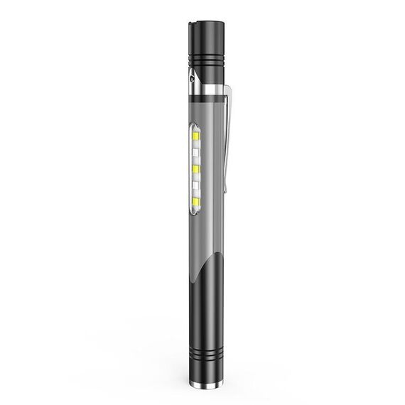 Torcia elettrica portatile ricaricabile E-SMARTER B35 (grigia)