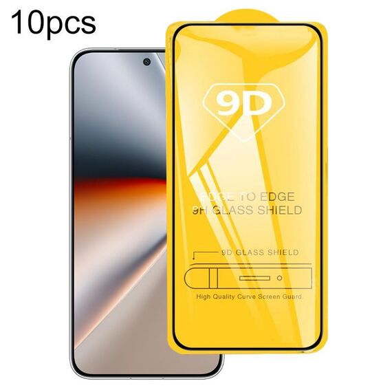 For Honor GT Pro 10pcs 9D Full Glue Full Screen Tempered Glass Film