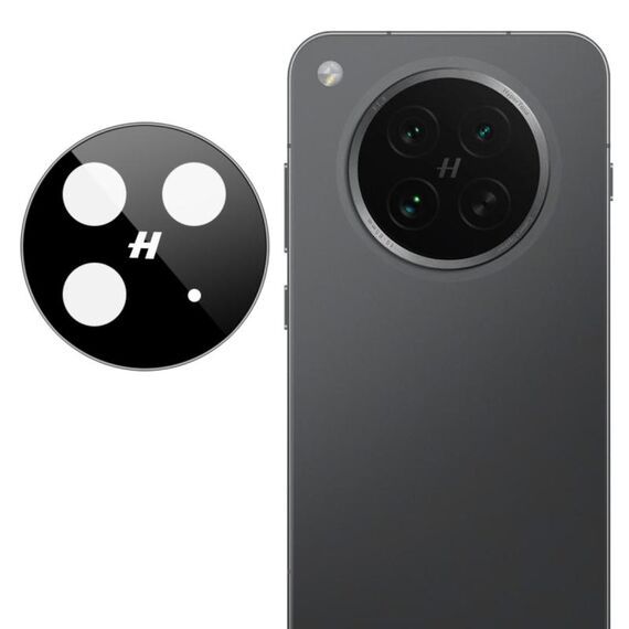 Per OPPO Find X8s Pellicola in vetro per obiettivo fotocamera posteriore imak, versione nera