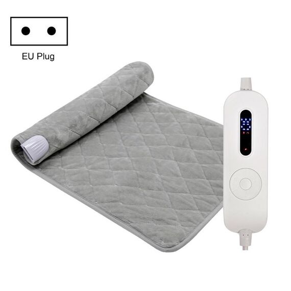 JSB-1 Tappetino riscaldante in grafene Coperta elettrica per lavaggio ad acqua temporizzata, dimensioni: 30x60 cm (spina europea)